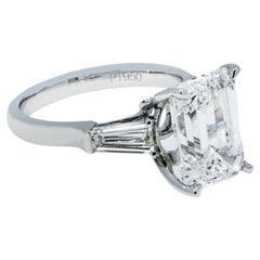 5.12 Carat Emerald Diamond Ring 18K Gold Heirloom-Worthy Glow Heirloom