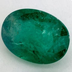 5.12 carati di smeraldo ovale sfuso