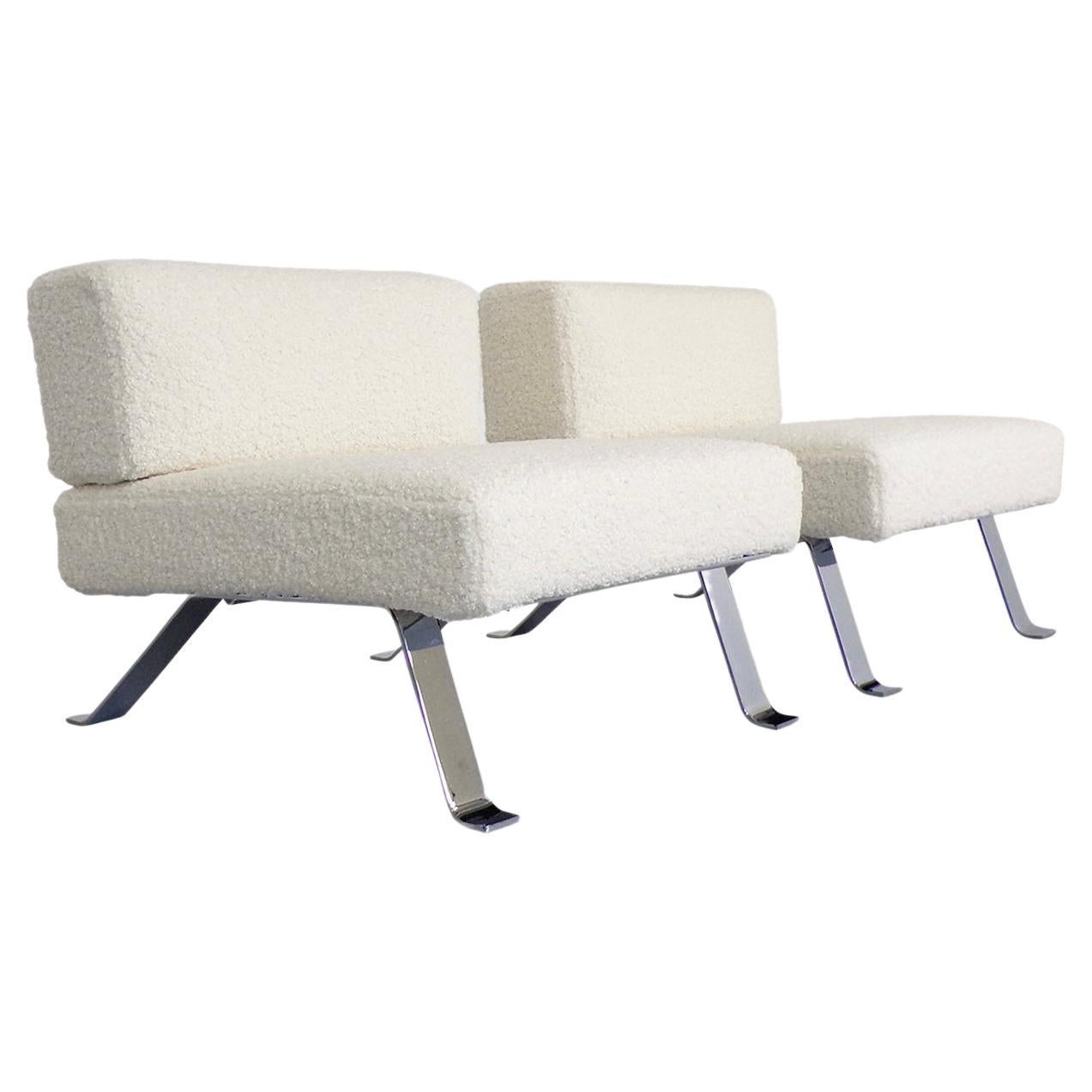 512 Ombra Lounge Chairs by Charlotte Perriand for Cassina 2004, Set of 2  For Sale at 1stDibs