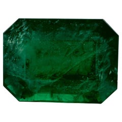 5.13 qt Esmeralda talla octágono Gema suelta