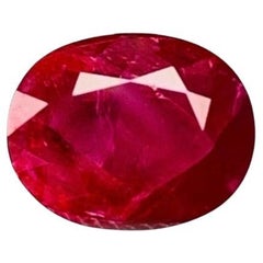 5.13 Ct GRS Zertifikat Natürlicher Burma Mogok Rubin unerhitzter Edelstein Collection