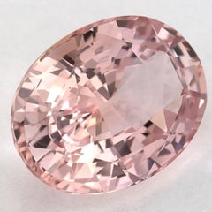 GRS Certified 5.14 ct Unheated Padparadscha Sapphire – Oval Cut  Ceylon Origin