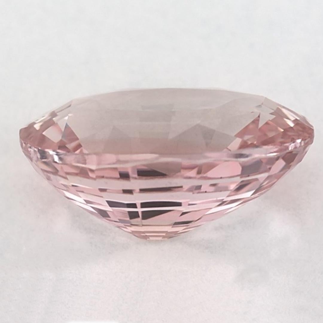 5.13 carati di zaffiro rosa ovale sfuso In condizioni Nuovo in vendita a Fort Lee, NJ
