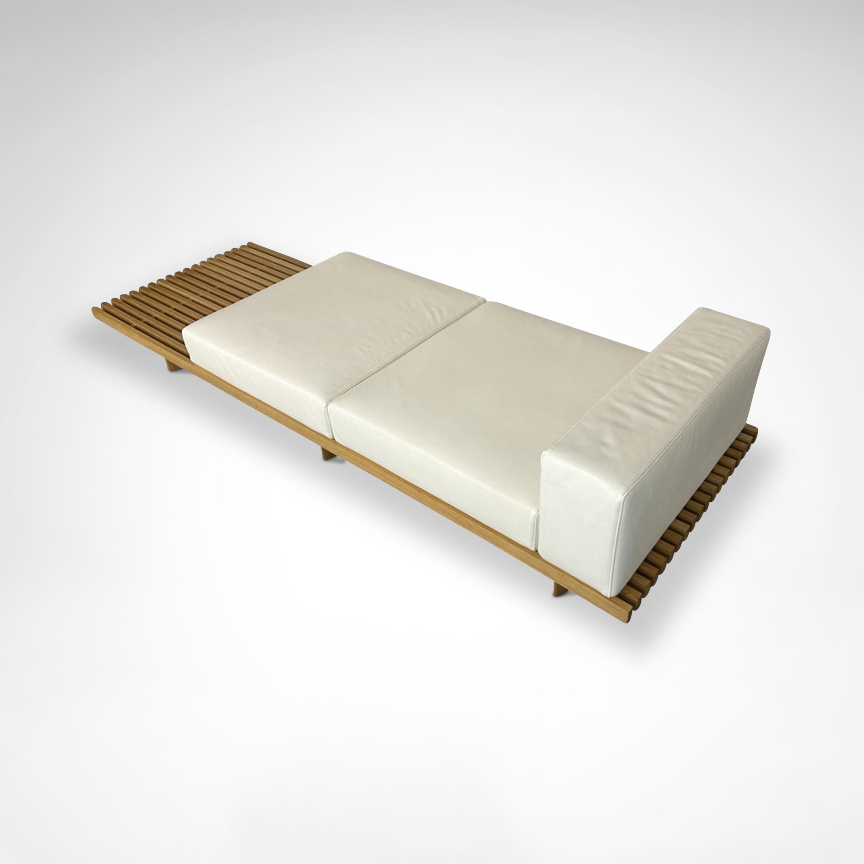 514 Banco de asiento Refolo Tokyo de Charlotte Perriand para Cassina Años 2000 Italiano