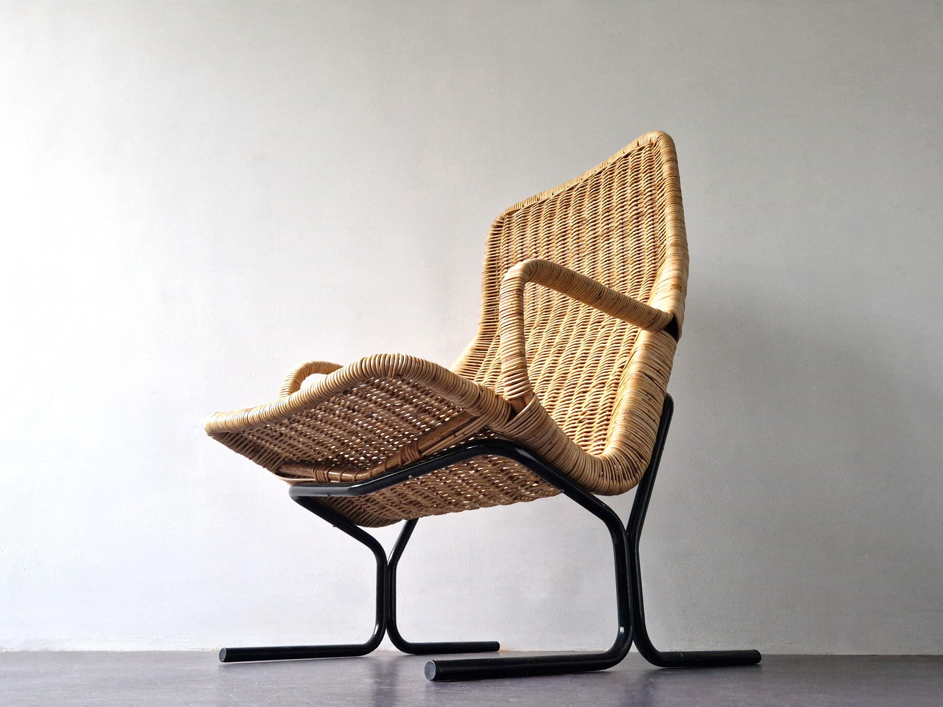 Loungesessel 514C von Dirk van Sliedregt für Gebroeders Jonkers, 1960er Jahre (Metall) im Angebot