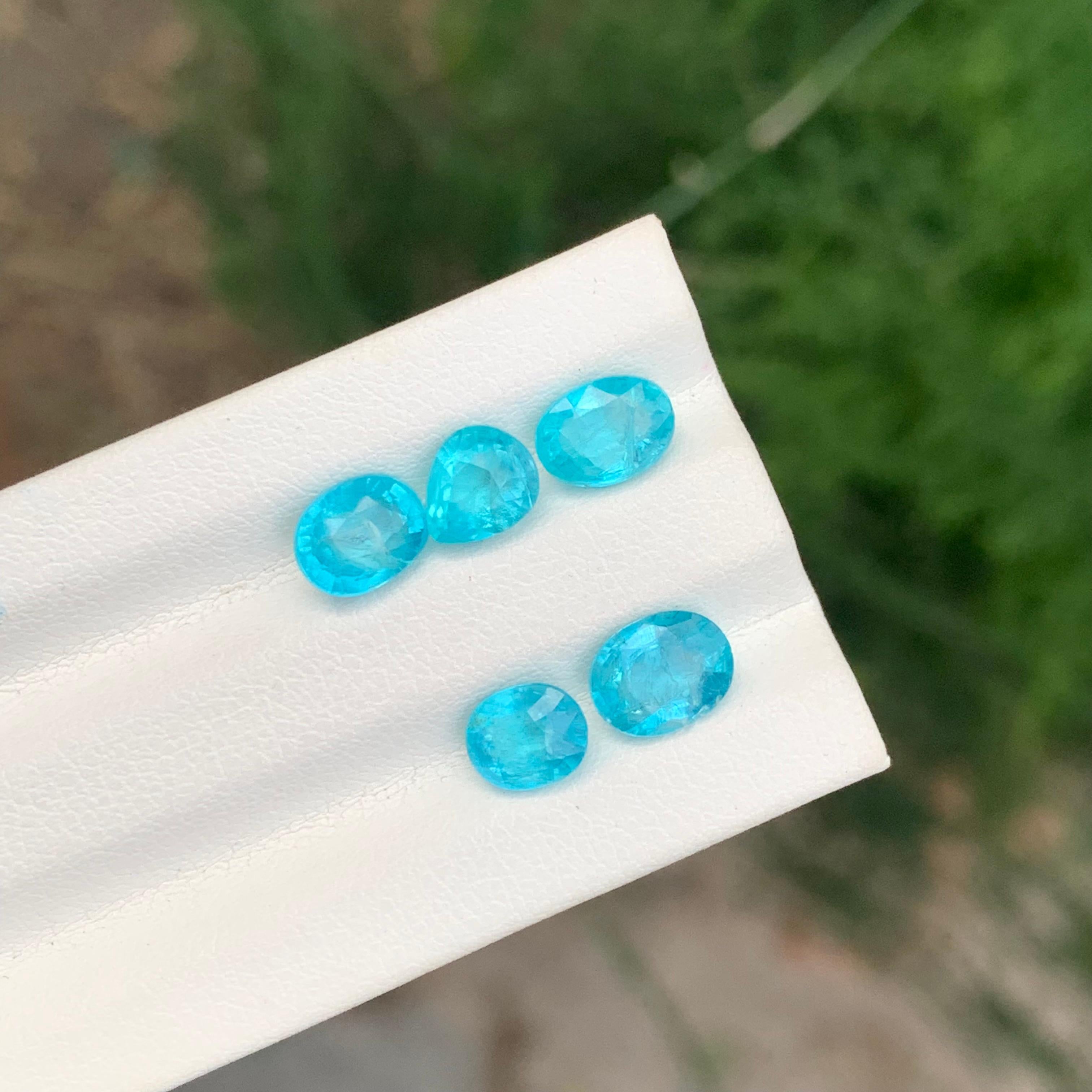 Lotto di apatite naturale sfusa da 5.15 carati per la creazione di gioielli In condizioni Nuovo in vendita a Peshawar, PK