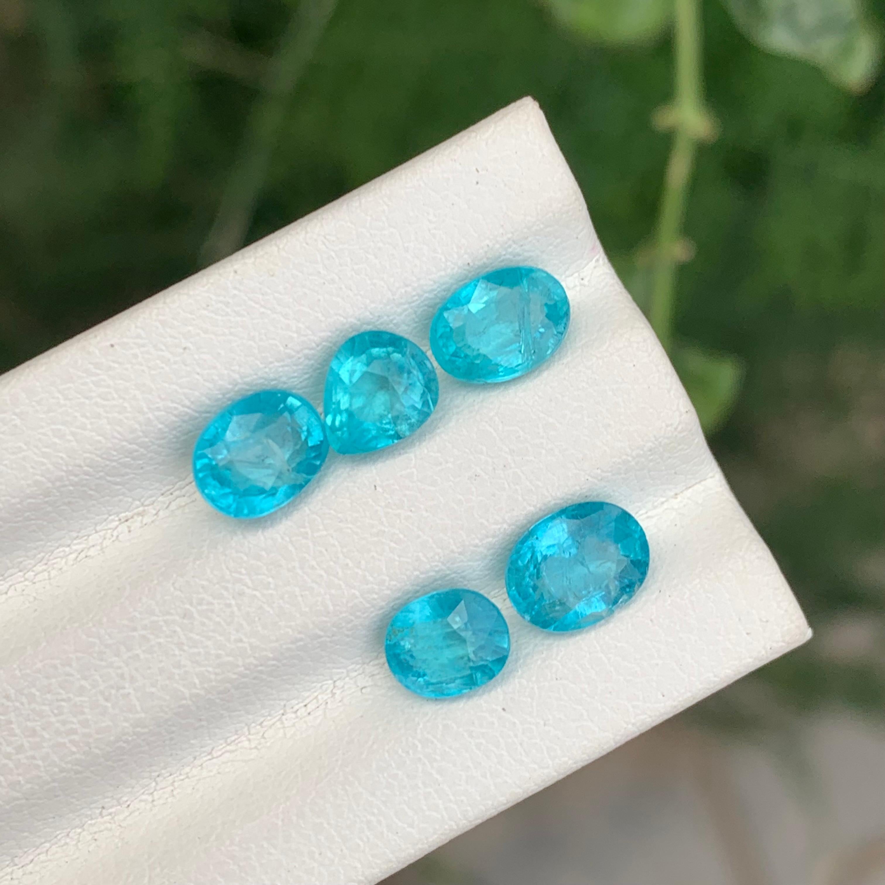 da uomo o donna Lotto di apatite naturale sfusa da 5.15 carati per la creazione di gioielli in vendita