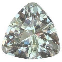 5.15 Carat Natural Loose Green Amethyst / Prasiolite Trillion Shape Gemstone (Améthyste verte en vrac / Prasiolite en forme de trillion)