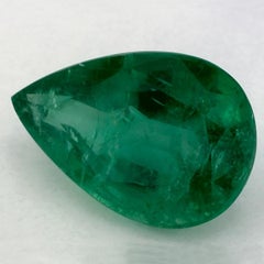 5.15 Ct Emerald Pear Loose Gemstone (pierre précieuse en vrac)