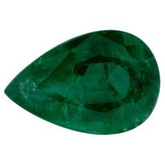 5.15 Ct Emerald Pear Loose Gemstone