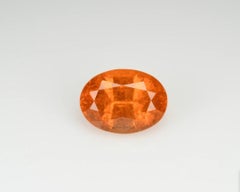 5,17 ct, Facettierter Spessartit-Orangen-Granat