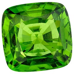 51.72 Carat Peridot Cushion, Loose Gemstone, GIA Certified