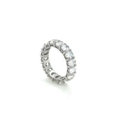 5.18 Carat Oval Diamond Eternity Band