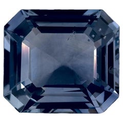 5.18 Ct Blue Sapphire Octagon Cut Loose Gemstone