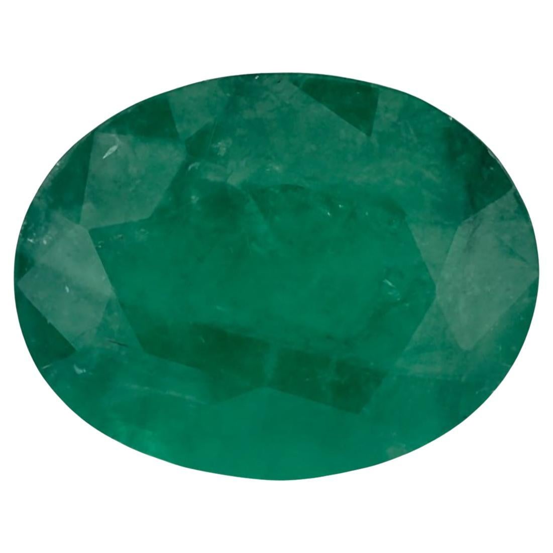 5.19 Ct Emerald Oval Loose Gemstone