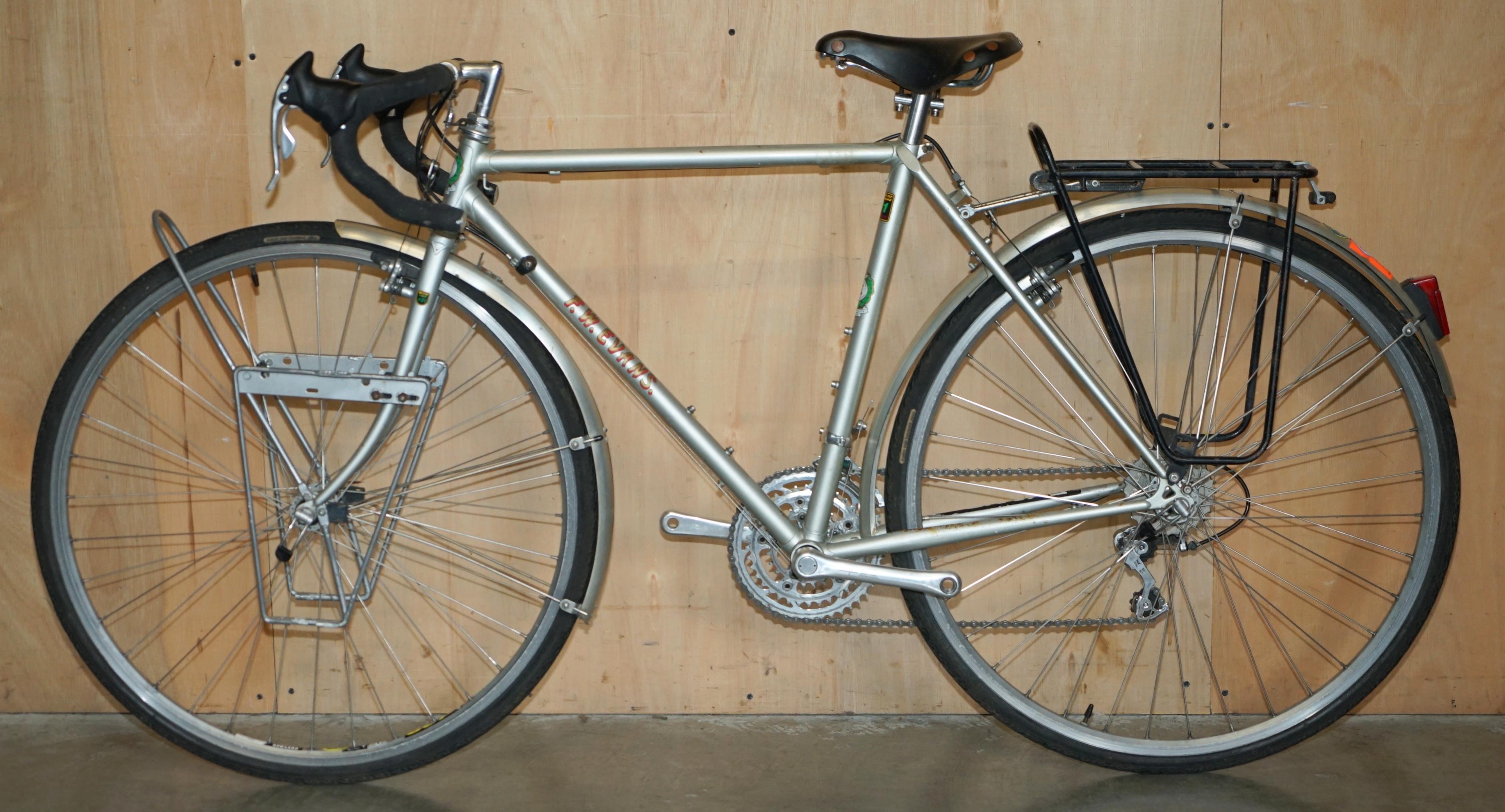 51CM FW EVANS REYNOLDS 531 TOURiNG WINTER TRAINER ROAD BIKE HARRY ROWLAND WHEELS in vendita 8