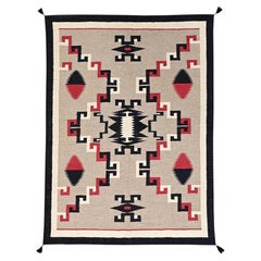 Tappeto in lana a trama piatta, tessuto a mano, con motivo geometrico in stile sud-occidentale, colore marrone kaki, 155 x 218 cm