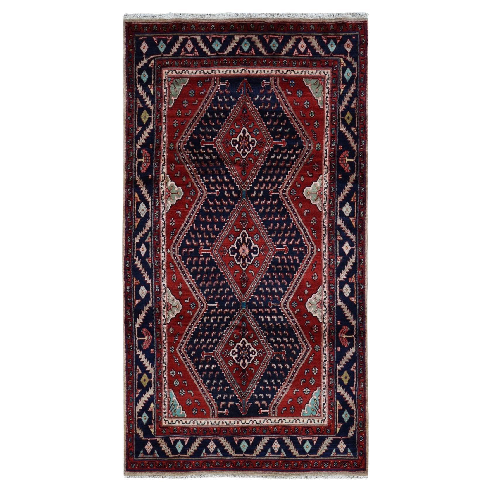 5
1 "x9
7" Fire Brick Red, Neu-Persisch, Reine Wolle Reine Wolle Handgeknüpfter Teppich