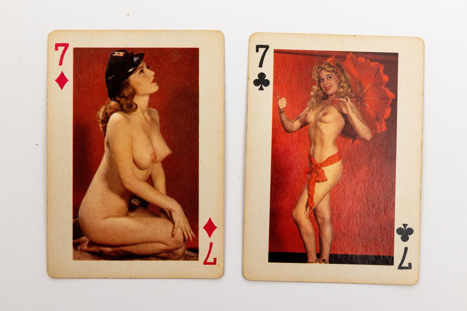 pinup playing cards