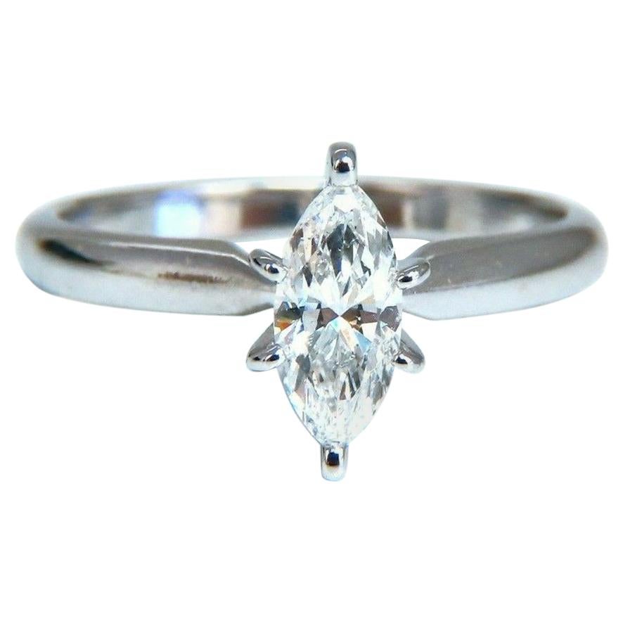 .52 Carat Natural Marquise Diamond Solitaire Engagement Ring 14 Karat