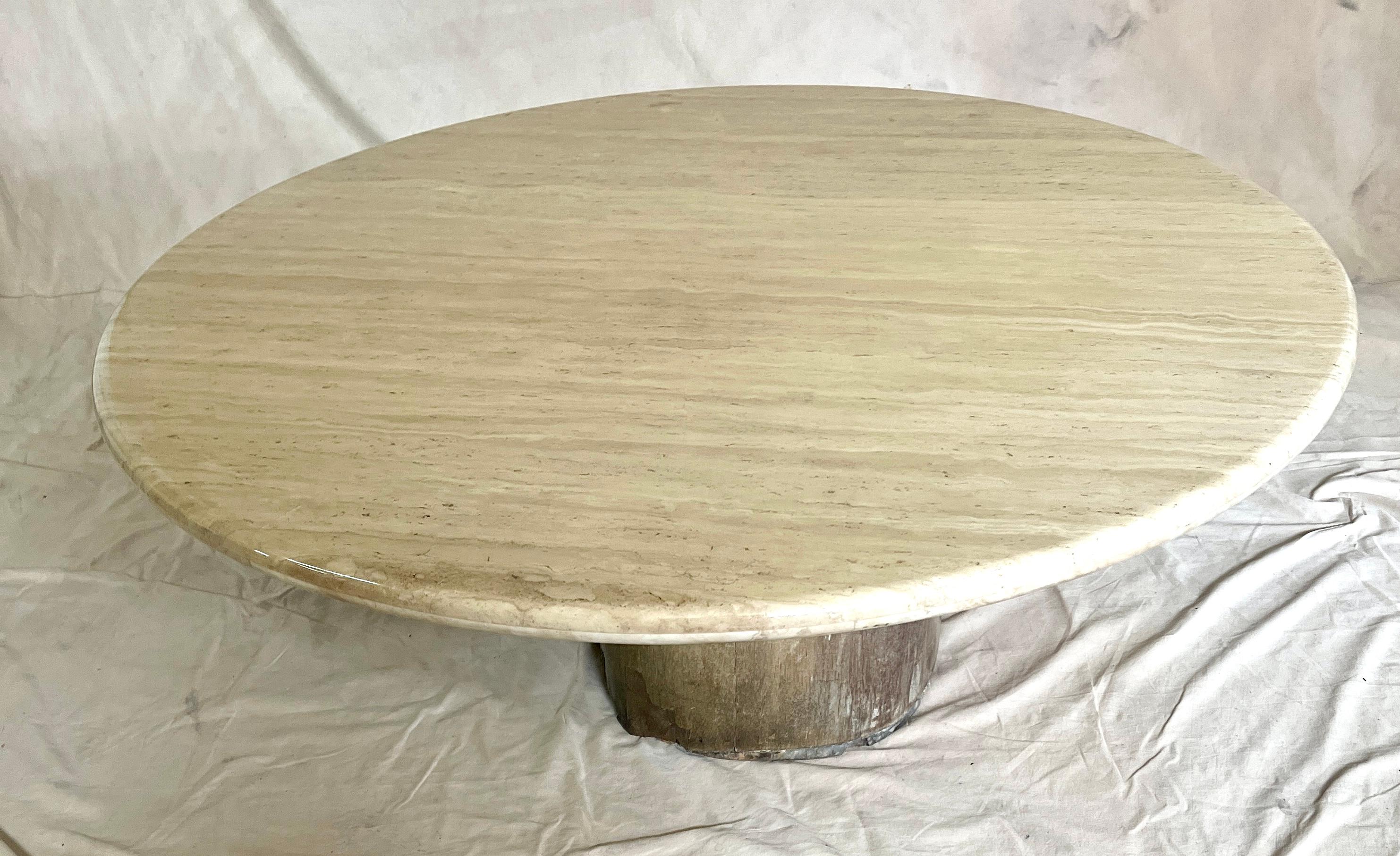 Mesa de cóctel con tapa de granito orgánico de 52