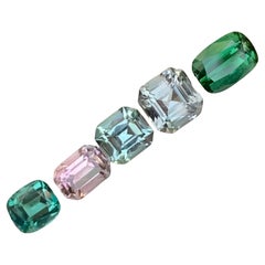 5.20 Carat Natural Loose Multi Colour Tourmaline Lot Gemstone For Jewellery