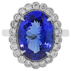 5.20 Carat Tanzanite Ring