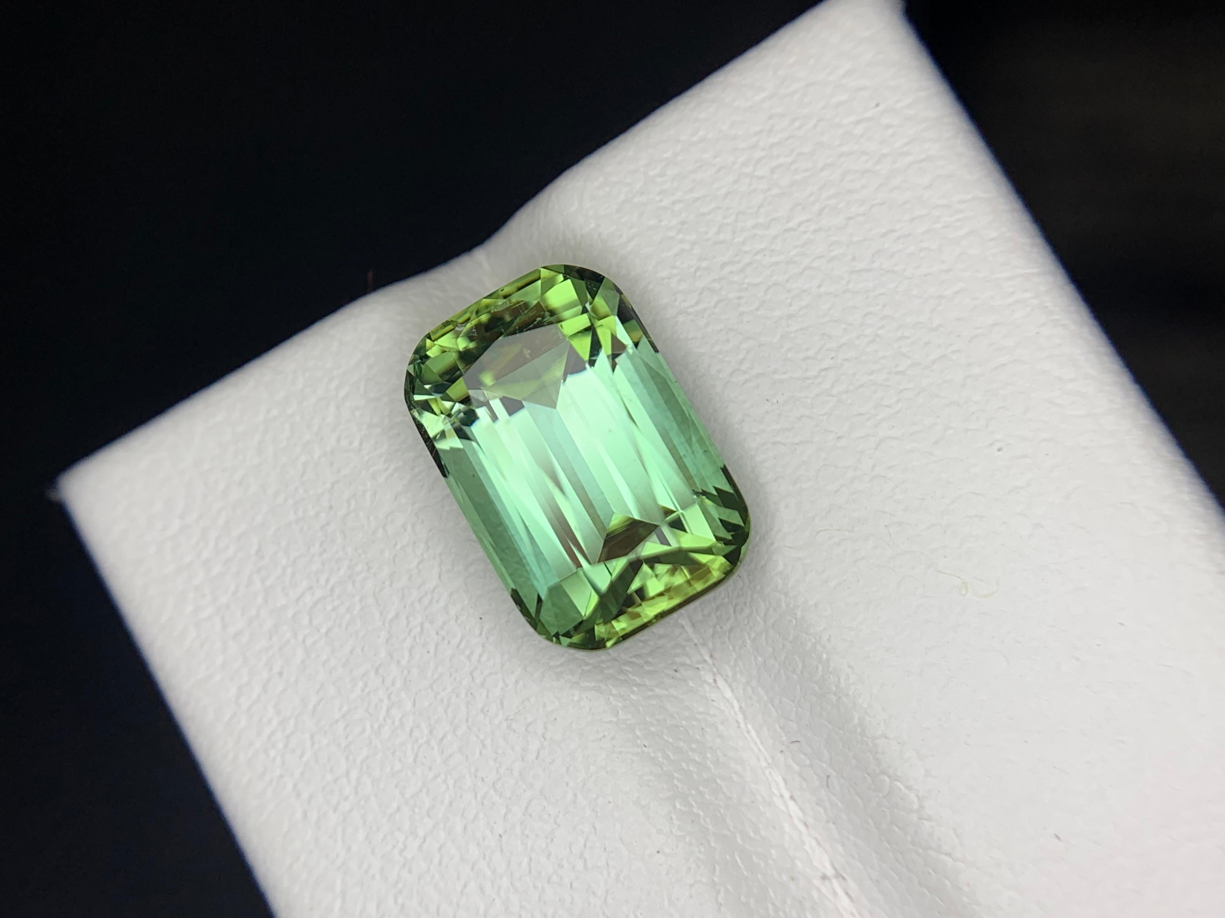 da uomo o donna 5,20 carati di gemma naturale di tormalina menta sciolta in vendita