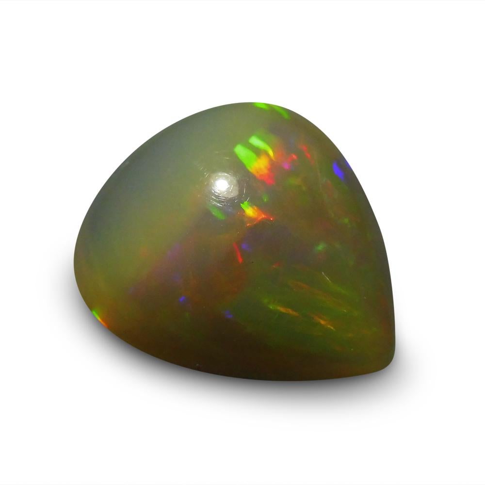 Mixed Cut 5.22 ct Cabochon Opal For Sale