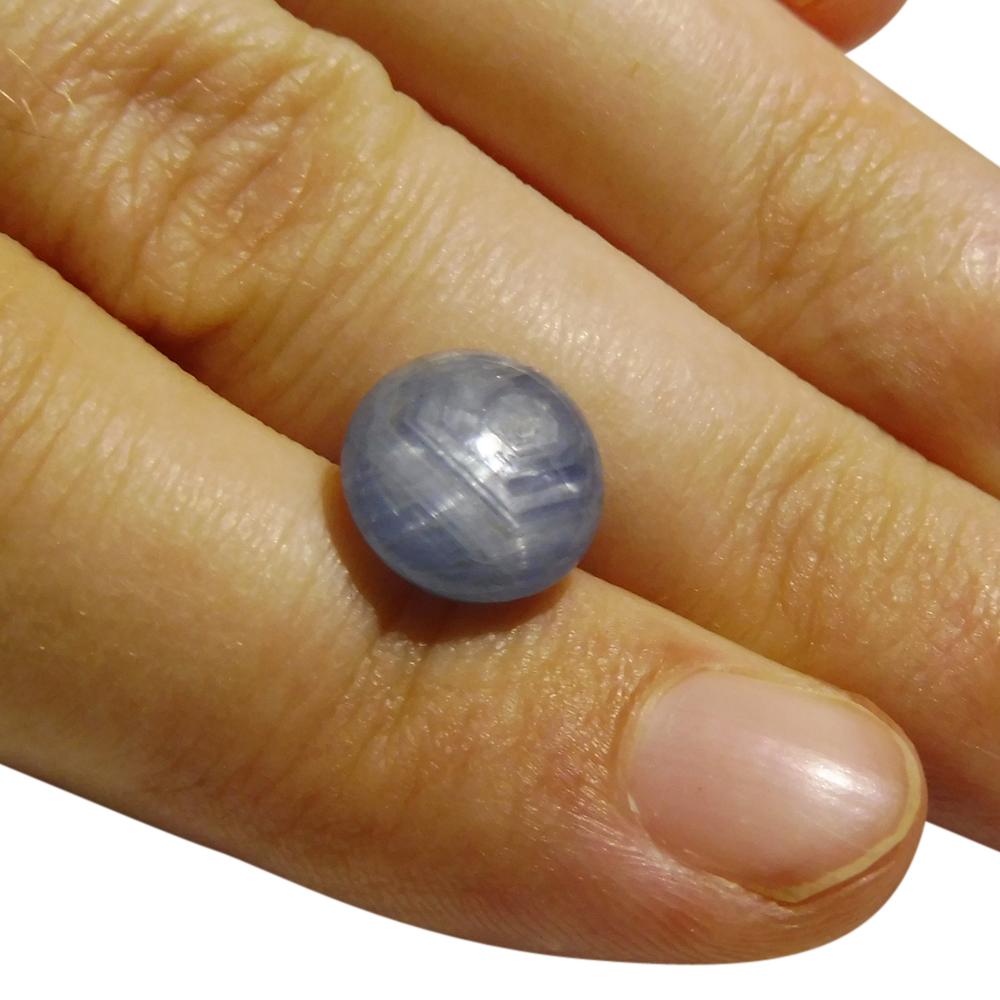Number of Stones: 1
Weight: 5.22 cts
Clarity: Translucent
Colour: Greyish Blue
Measurements: 10x9.96x4.76mm
Shape: Round
Treatment: None
Origin: Sri Lanka

SS0127