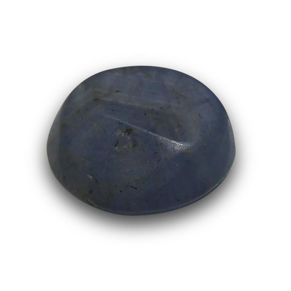 5.22 ct Round Star Sapphire In New Condition For Sale In Toronto, Ontario