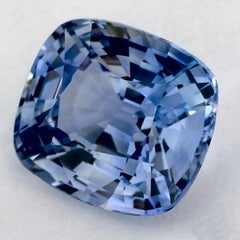 5.23 Ct Blue Sapphire Cushion Loose Gemstone