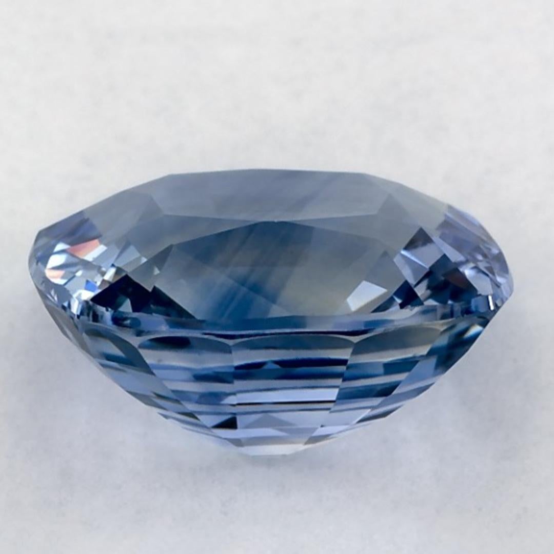 5.23 carati di zaffiro blu a cuscino, gemma sfusa In condizioni Nuovo in vendita a Fort Lee, NJ