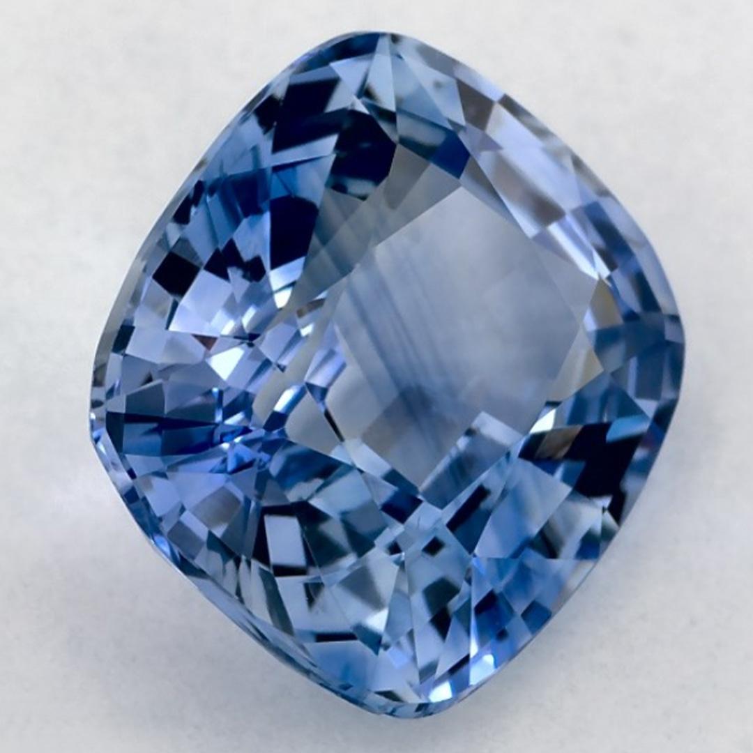 Femenino o masculino 5.23 qt Zafiro Azul Cushion Gema Suelta en venta