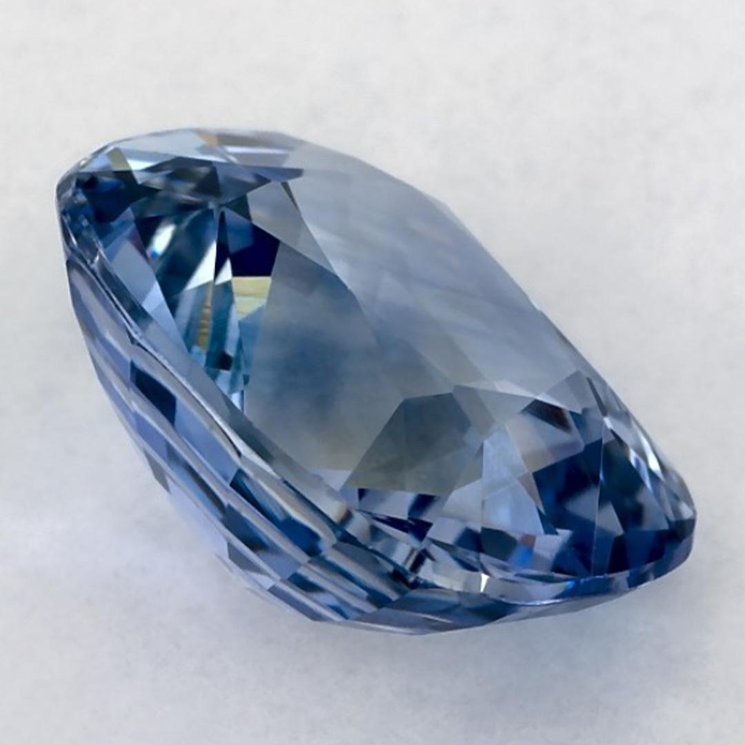 5.23 qt Zafiro Azul Cushion Gema Suelta en venta 1