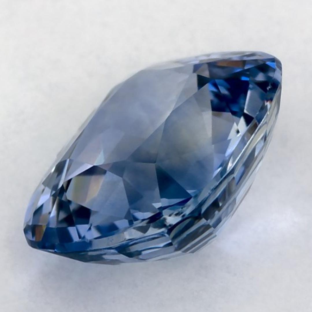 5.23 qt Zafiro Azul Cushion Gema Suelta en venta 2