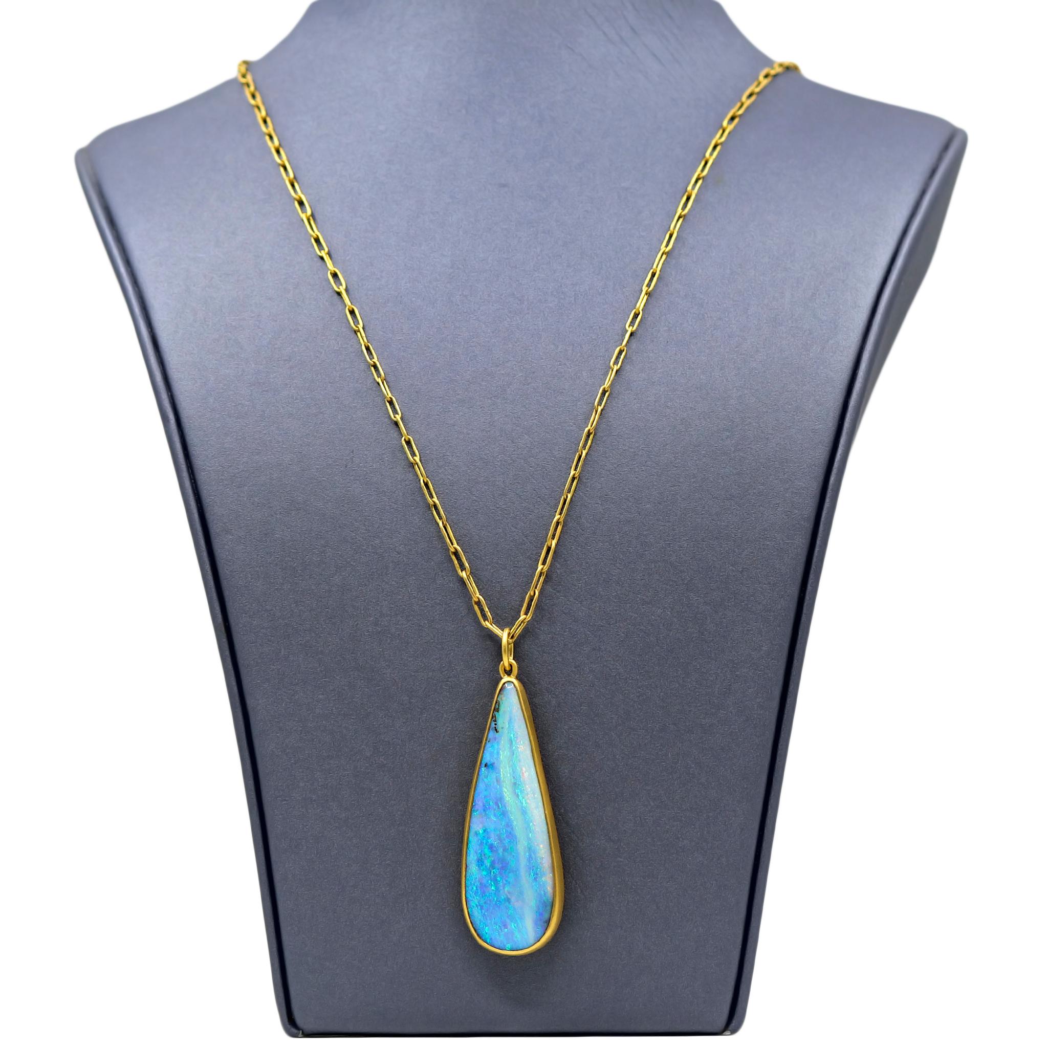 blue nile opal necklace