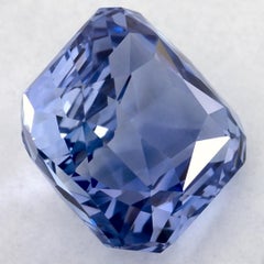 5.24 Karat Blauer Saphir Oktagon-Schliff Loser Edelstein