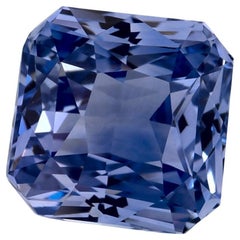 5.24 Ct Blue Sapphire Octagon Cut Loose Gemstone