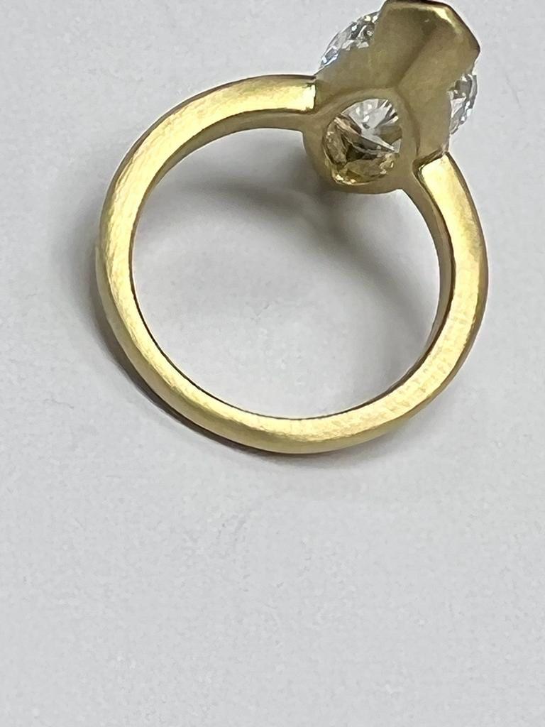 5.25 carat marquise diamond ring In New Condition For Sale In New York, NY