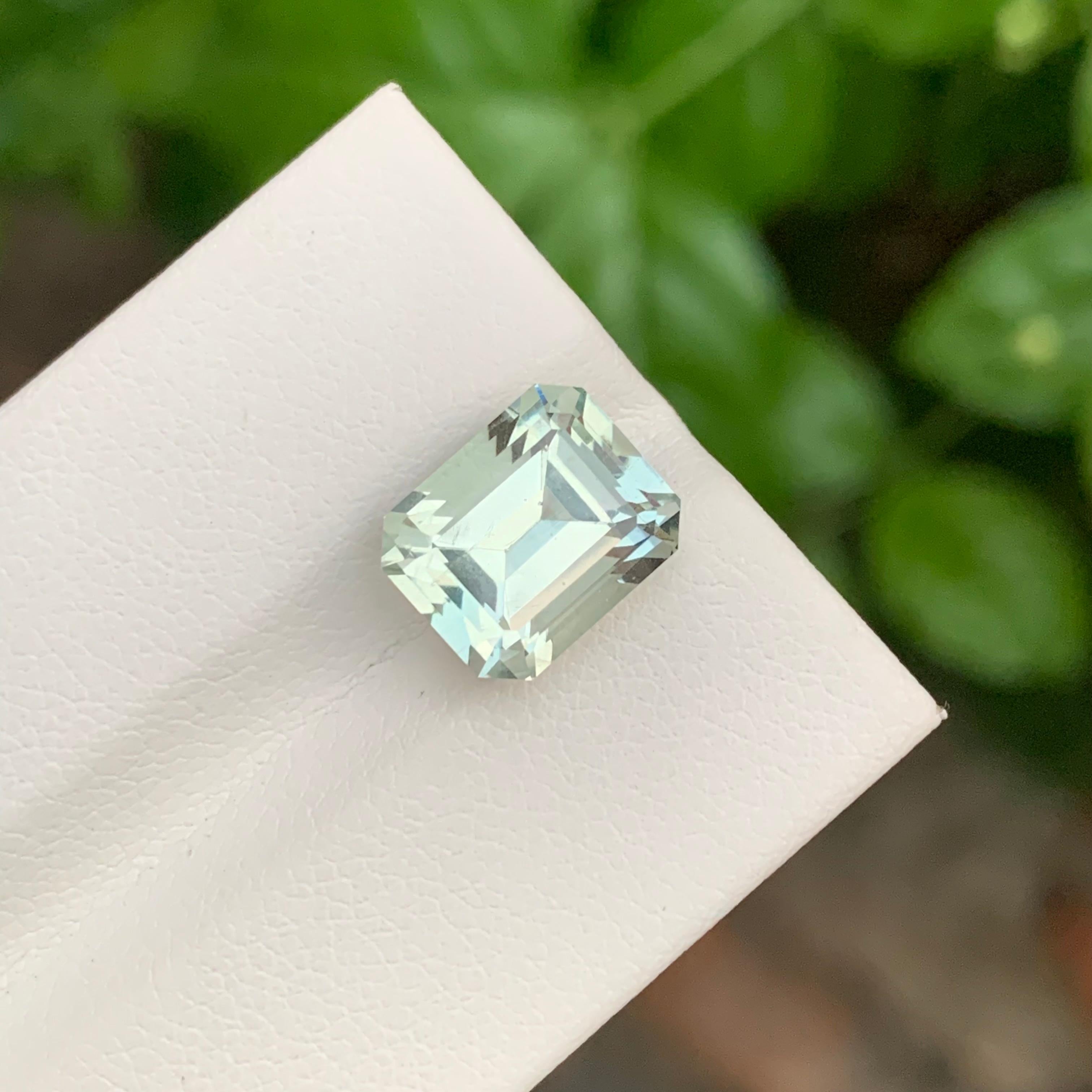Gemstone Type : Green Amethyst

Weight : 5.25 Carats
Dimensions : 10.4 x 8.5 x 7.9 mm
Origin : Brazil
Color: Green
Shape: Emerald
Certificate: On Demand
Month: February

Purported amethyst powers for healing
enhancing the immune system.
improving