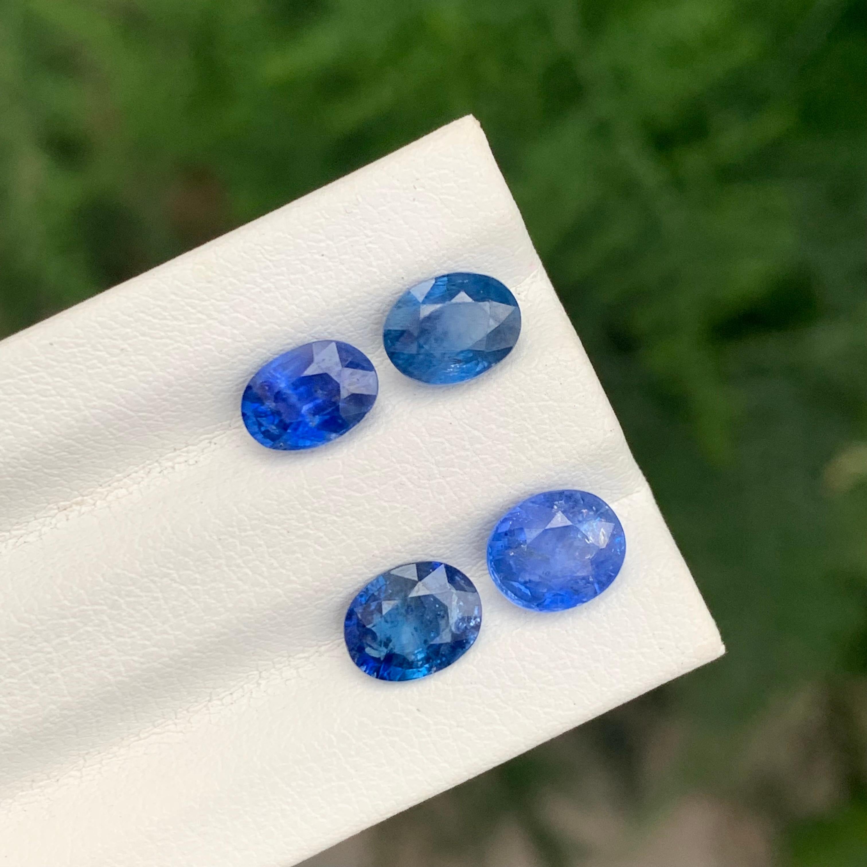 5,25 Karat atemberaubender facettierter Saphir Lot für Schmuckherstellung im Angebot 4