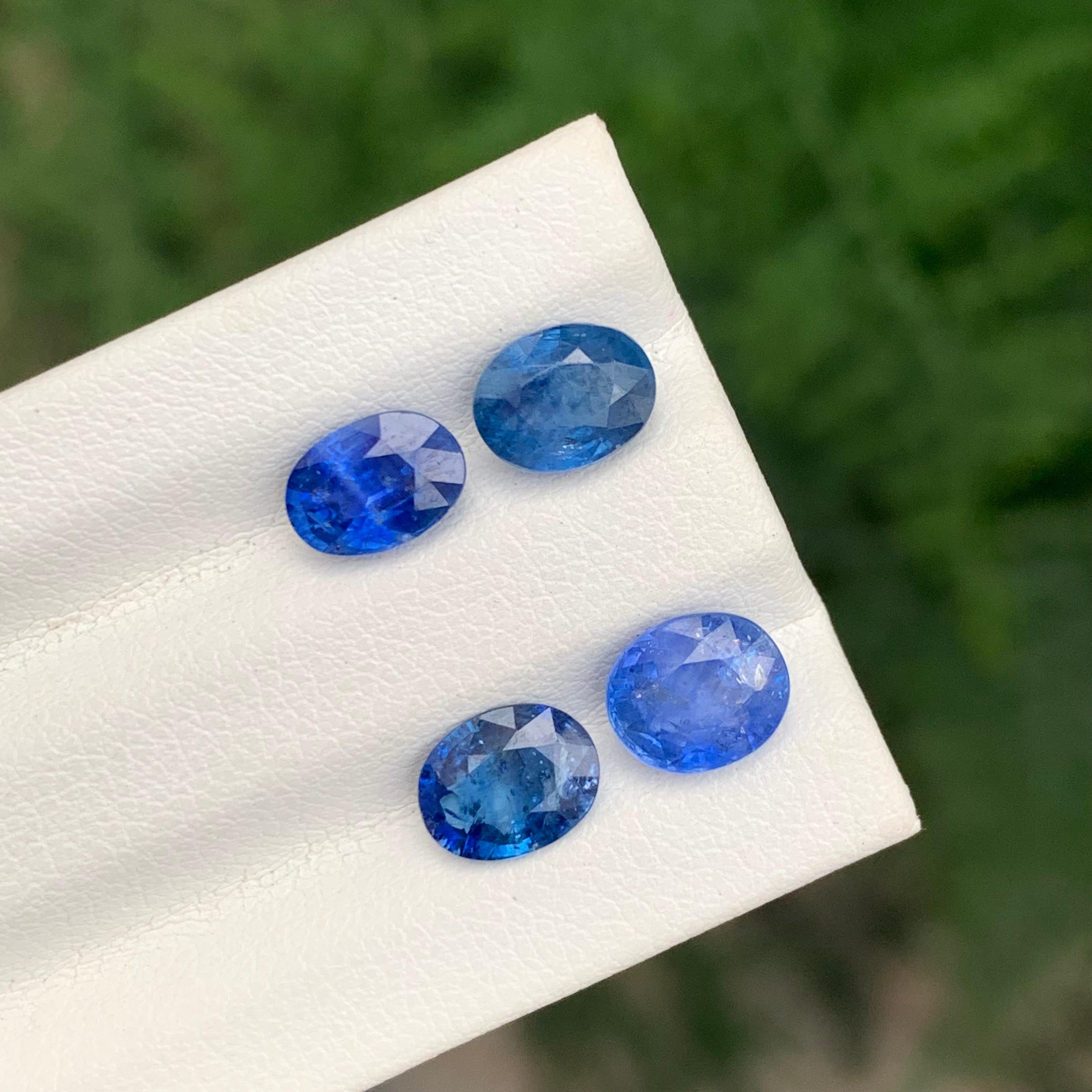 5,25 Karat atemberaubender facettierter Saphir Lot für Schmuckherstellung im Angebot 5