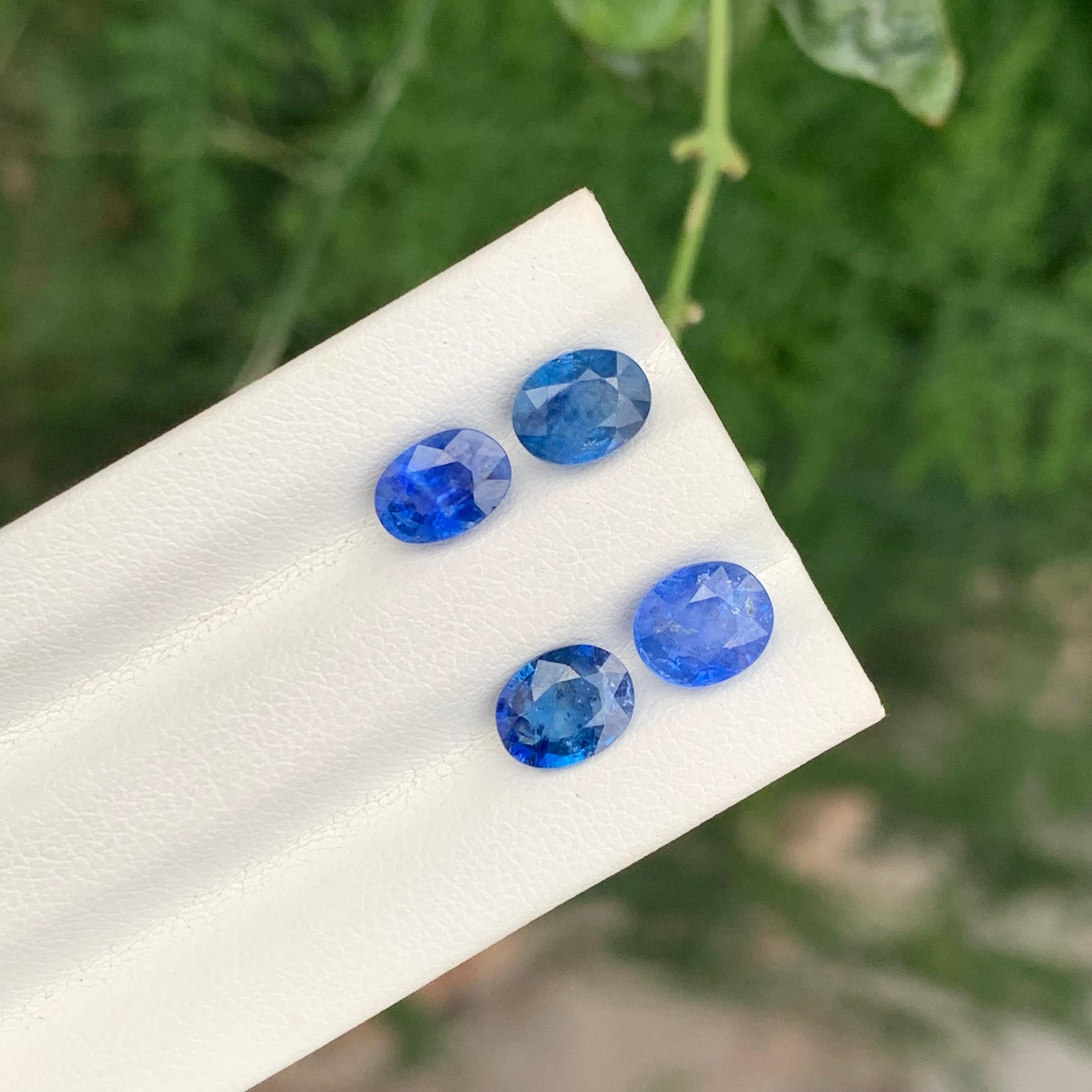 5,25 Karat atemberaubender facettierter Saphir Lot für Schmuckherstellung im Angebot 3