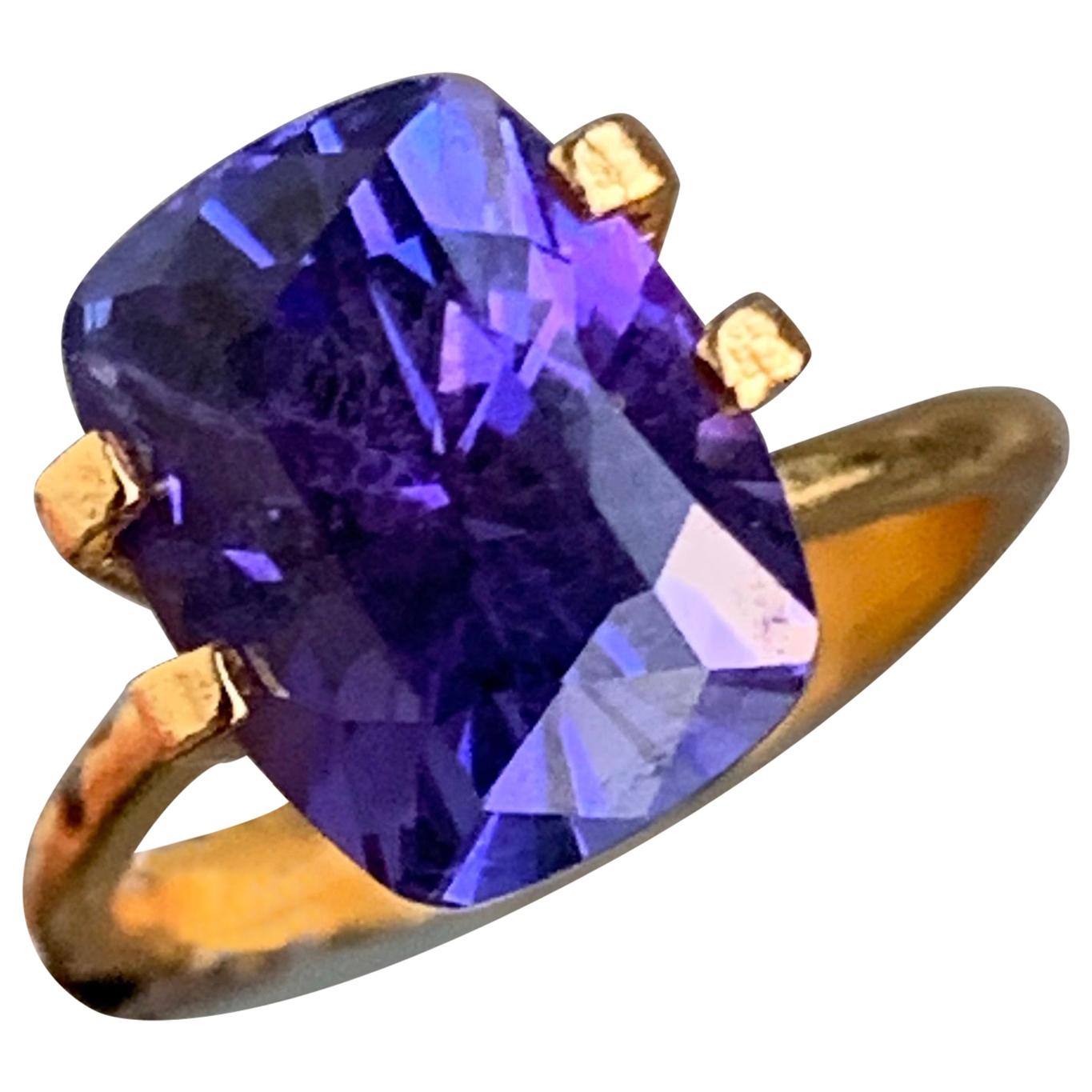 5,25 Karat Tansanit Loser Edelstein