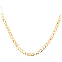 Miami Cuban Chain in 14K Yellow Gold, Miami Cuban Link Chain