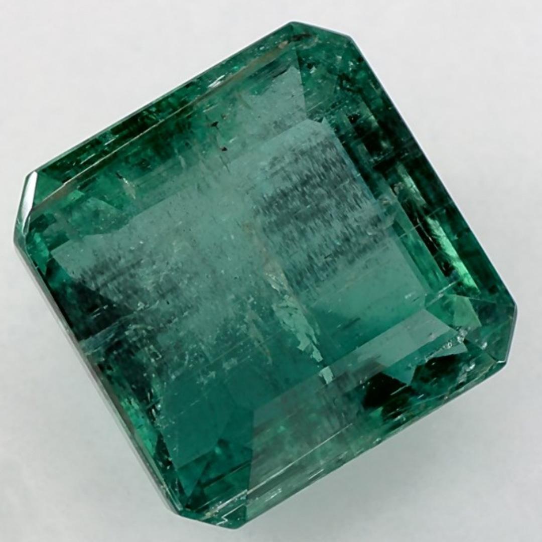 5.27 Ct Smaragd Oktagon-Schliff Loser Edelstein (Achteckschliff) im Angebot