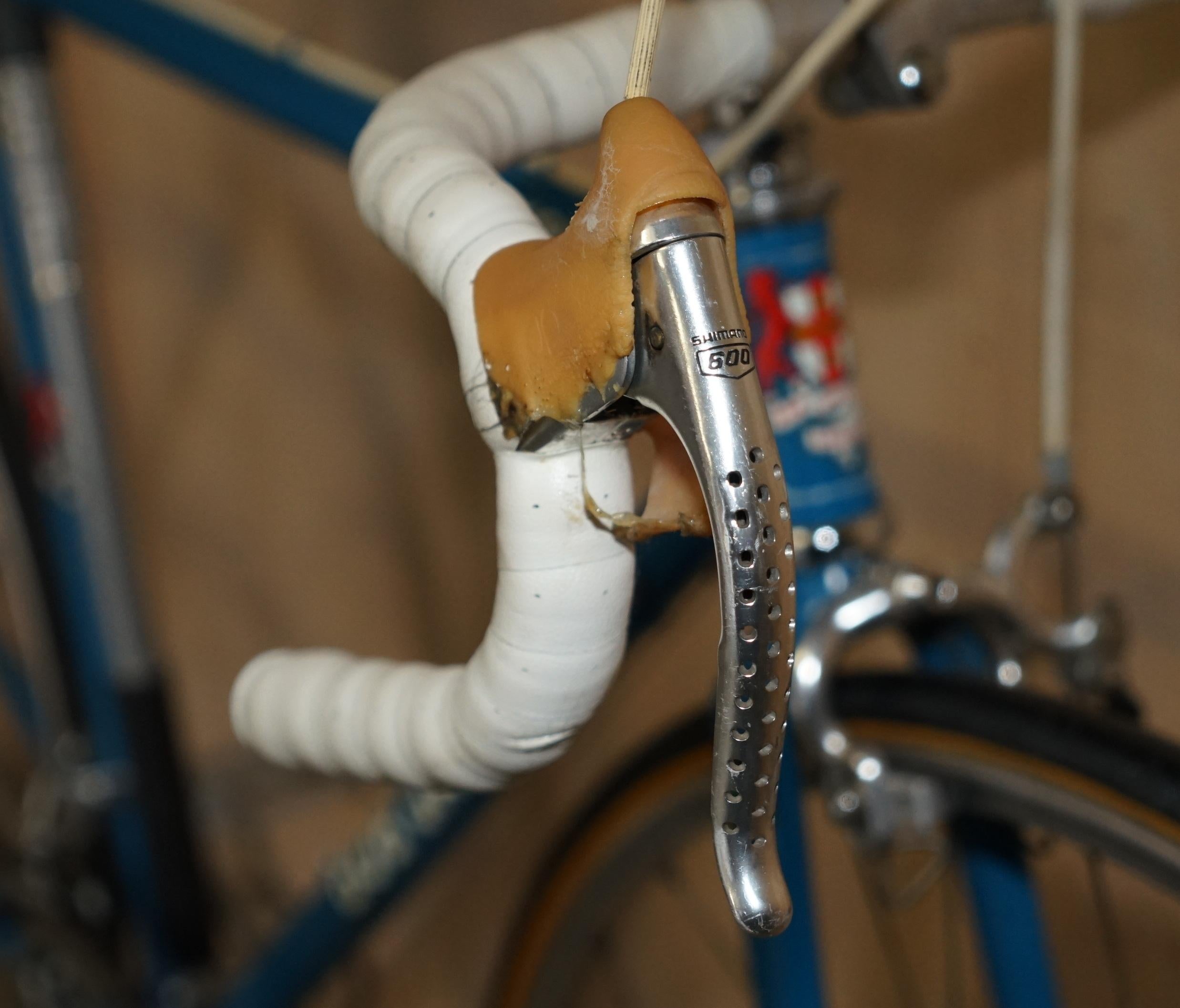 52CM ViNTAGE BOB JACKSON REYNOLDS 531 TOURING WINTER TRAINER ROAD BIKE DURA ACE en vente 6