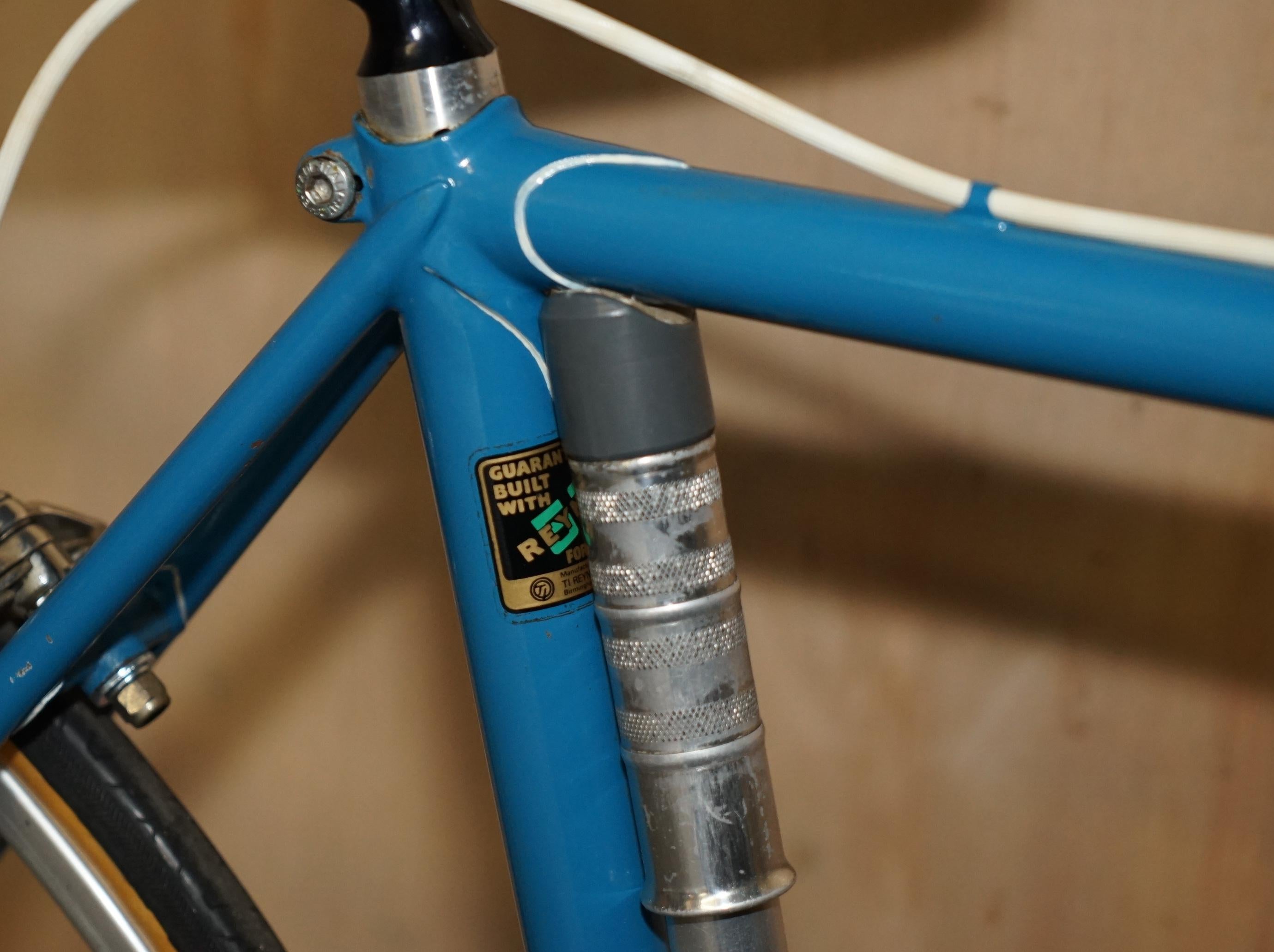 Fait main 52CM ViNTAGE BOB JACKSON REYNOLDS 531 TOURING WINTER TRAINER ROAD BIKE DURA ACE en vente