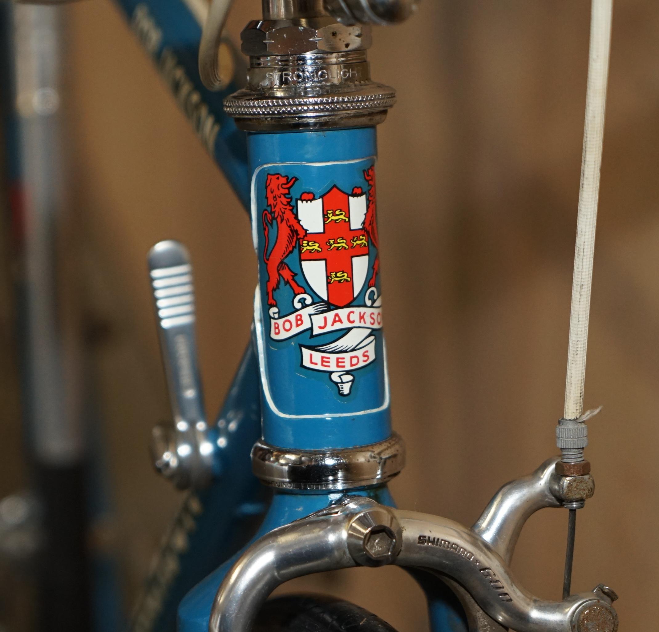 20ième siècle 52CM ViNTAGE BOB JACKSON REYNOLDS 531 TOURING WINTER TRAINER ROAD BIKE DURA ACE en vente